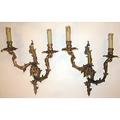 Antique wall lights
