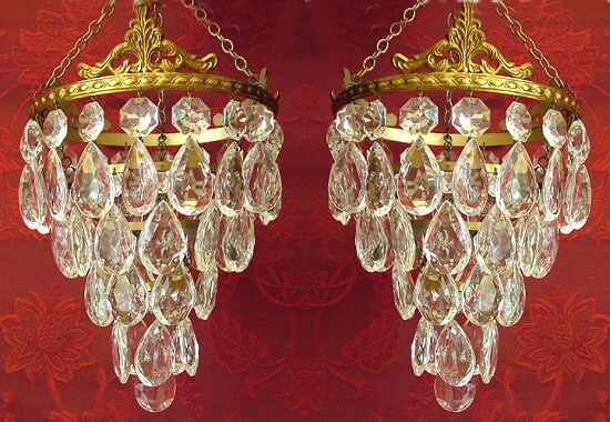 Antique chandeliers