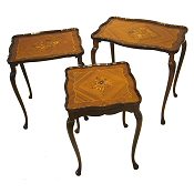 antique nest tables