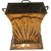 antique coal skuttle