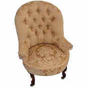 Victorian nursing chair