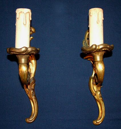 Antique wall lights