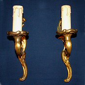 Antique wall lights