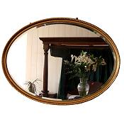 Oval mirror