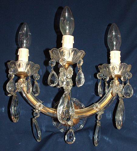 Antique wall lights