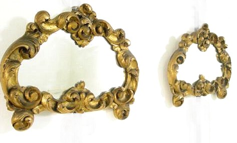 Italian Venetian giltwood antique mirrors