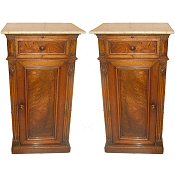 Antique bedside cabinets