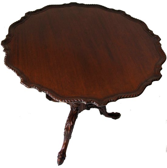 Antique tilt top table