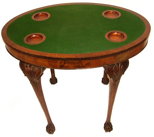 Antique games table