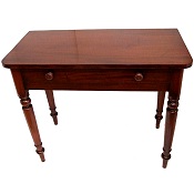 Victorian mahogany hall table