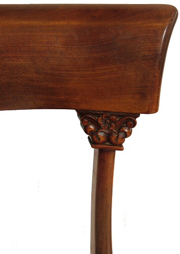 Antique set of four chairs