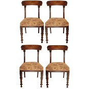 Antique dining chairs