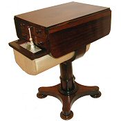 Antique sewing table