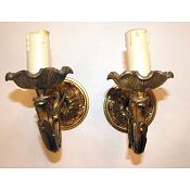 Antique wall lights
