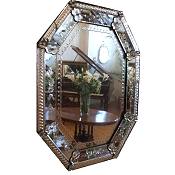 Victorian Venetian style mirror