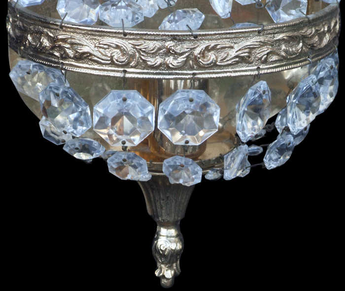 Gilt Empire Style Wall Lights