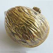 Antique brass Walnut